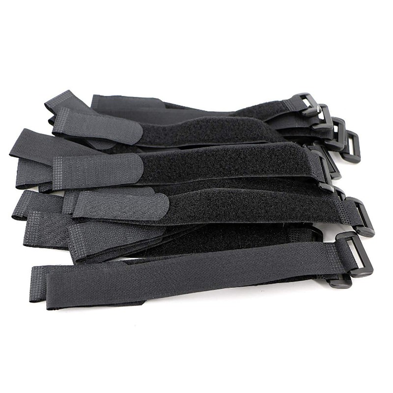 SHULLIN 10 Piece Wiring Accessories, Cable Tie, Fastening Band, Velcro,
