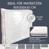 Plastic Mattress Cover 80 x 200 cm (Thickness 30 cm)