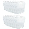 42 Gallons (16 pcs, 2.6 Gallons Each), Water Storage Containers,