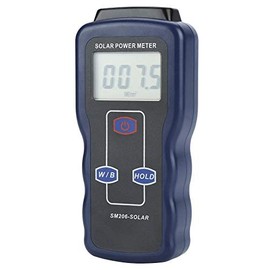 SM206 Digital Solar Power Meter Solar Radiation Energy Insolation Tester Measuring Tester