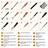 Trimming Shop 27 pieces leather craft hand tool set, leather