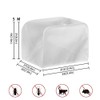 NETILGEN Toaster Cover Kitchen Bakeware Protector Fits for Most Standard