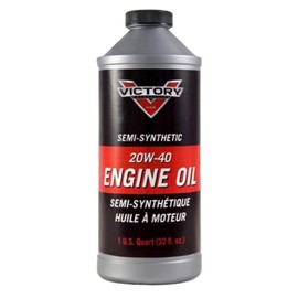 Victory Motorcycles Semi-Synthetic 20W-40 Engine Oil 1 Quart