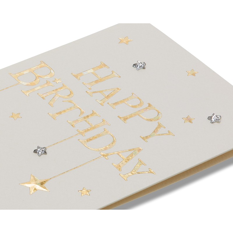American Greetings Birthday Card (Starry)