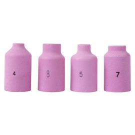 67pcs TIG Welding Torch Accessories Kit -Gas Lens Collet Body Alumina Nozzle Ceramic Cups, Fit for WP 17 18 26 TIG Welding Torch