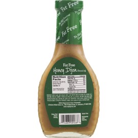 Maple Grove Farms Fat Free Honey Dijon Dressing, 8 Ounce