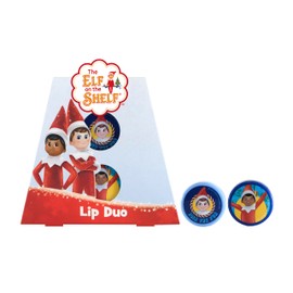 Elf on the Shelf Lip Balm Set - Holiday Essentials Duo Pack for Moisturised Lips, Stocking Filler, Gift for Girls and Boys, Christmas Lip Balm, Party Bag Fillers Christmas