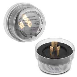 Aramox Photocell Shorting Cap, 1000W 1800VA 120-480V Twistlock Photocell Receptacle Temporary Protection Shorting Cap