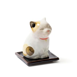 Shoeido Hidamari Incense Burner Koneko