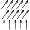 Fyihoxi Pack of 15 Darts Metal Tip, 37 mm Steel