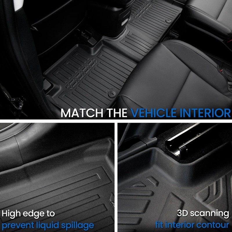 JOULARISE Floor Mats for Nissan Rogue 2021-2026 (No fit Sport)
