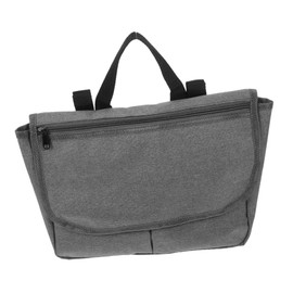 FOMIYES Walker Bag Wheelchair Armrest Organizer Side Storage for Wheelchairs Scooters Rollators Durable Polyester Easy Installation Lightweight Design Grey Color