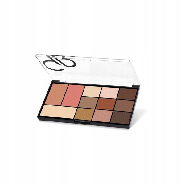 Golden Rose City Style Face & Eye Palette Göz ve