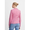 ICHI IHKATE BL Women's Blazer, Short Stretch Jacket, One-Button, with