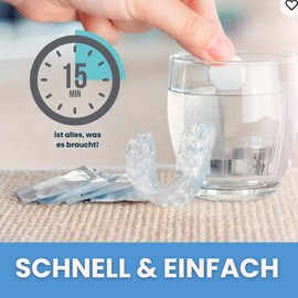 Retainer Cleaning Tablets - Pack of 120 for Clean and Fresh Retainers, Dental Splints, Dentures, Dentures - Effective Tab Shape Cleaner for Braces, Bite Splints, Prostheses and Mouth Guard