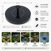 Mini Solar Waterfall Fountain for Garden Decor – Floating Bird