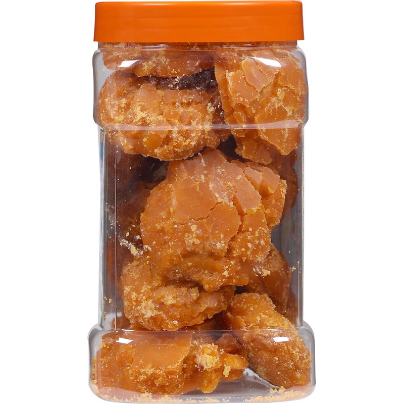 Rani Pesi Gur (Jaggery) Indian Unrefined Raw Cane Sugar 35oz