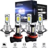 AUIMSOCO For Hyundai Sonata 2011-2014 6X Combo LED Headlight Hi/Lo