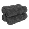 American Soft Linen Luxury Washcloths for Bathroom, 600 GSM 100%
