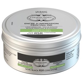 Lefranc Bourgeois Charbonnel - Inchiostro professionale lavabile in acqua, 200 ml, nero RSR