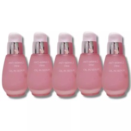 Chamzone 참존 안티 링클 핑크 오일 인 세럼 30ml 5개 Charmon Anti Wrinkle Pink Oil in Serum 30ml 5 Pieces