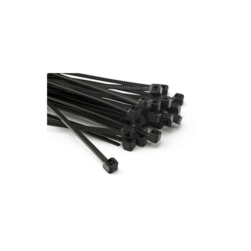 Pack of 200 Cable Ties 100 mm x 2.5 mm