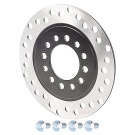 ICONSPORTSS 158mm 6.22" Rear Brake Disc Rotor Plate for 50cc 70cc 90cc 110cc 125cc 150cc Tao Tao Coolster Roketa Kazuma Baja Jetmoto SunL Chinese Four Wheeler Quad ATV Go Kart Parts (1)