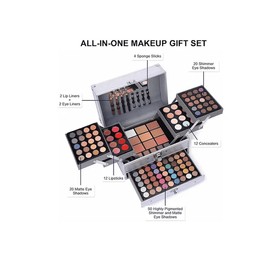 Traje De Maquillaje Xtellar Femenino Integrado De 132 multicolor