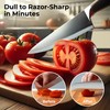 Stellagro Knife Sharpener, 5-in-1, Adjustable speed LCD display, Professional Electric