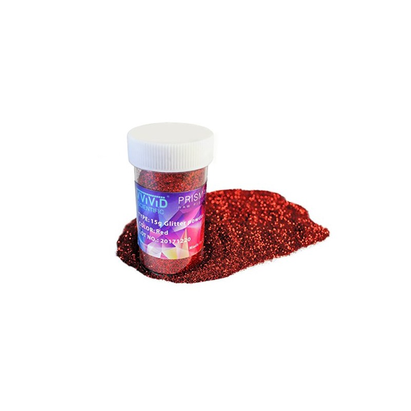 VViViD Prisma65 Glitter Red Metallic Pigment Powder 15g
