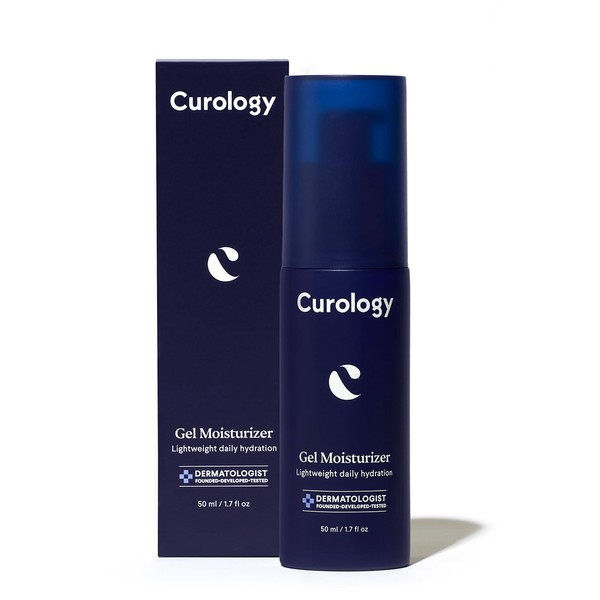 Curology Gel Face Moisturizer, Lightweight Daily Face Lotion with Hyaluronic