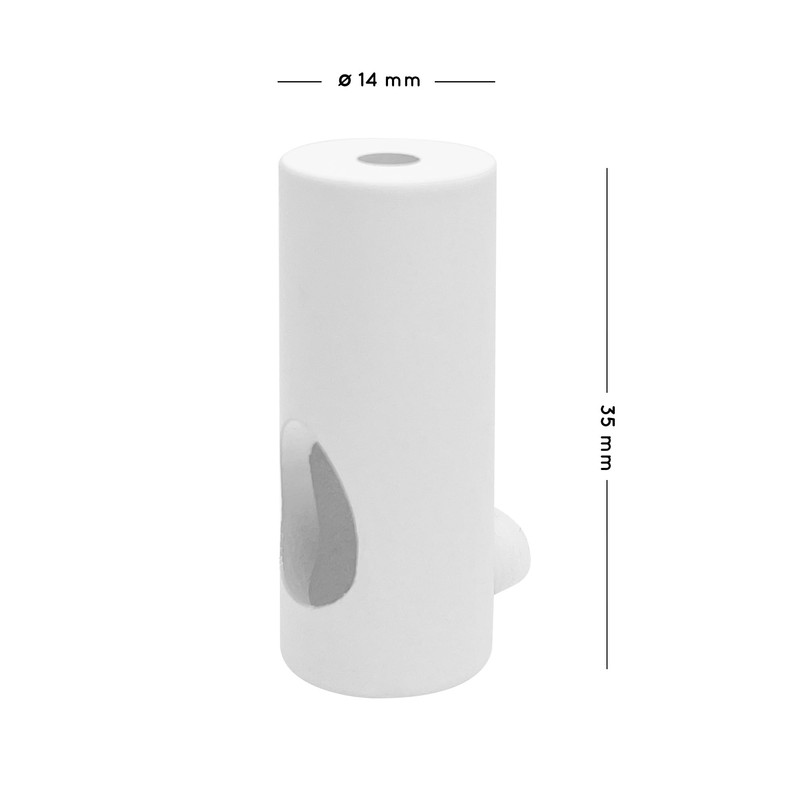 smartect Aluminium Wall and Ceiling Pins for Fixing Textile Cables,