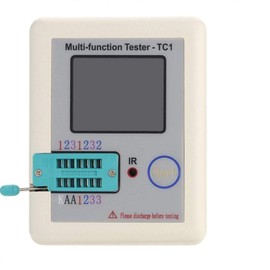 WINGONEER 1.8-Inch Colorful Display Pocket Compatible Multi-Function TFT Backlight Transistor LCR-TC1 Diode Triode Capacitor Resistor Transistor LW21 Tester