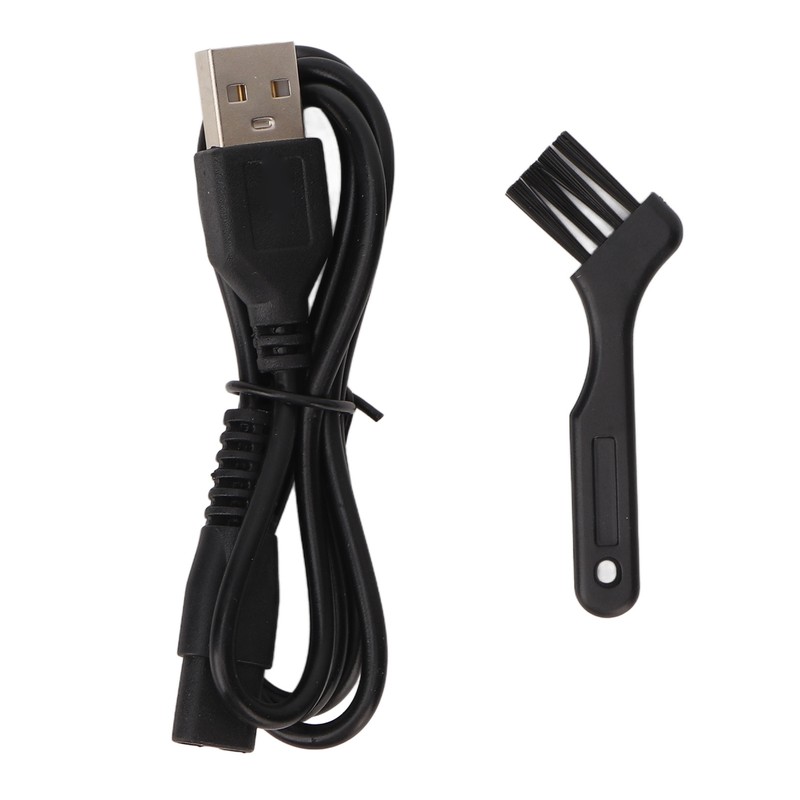 Beard Trimmer USB Rechargeable Detachable Flexible Waterproof Wet Dry Electric