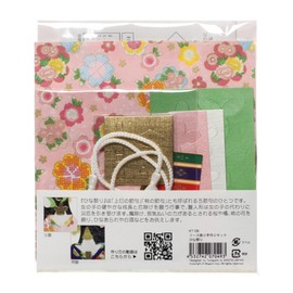 Kyoto Wagamikomiti Matsuodo Taniguchi Wreath Ornament, Handmade Kit, Hinamatsuri KT106