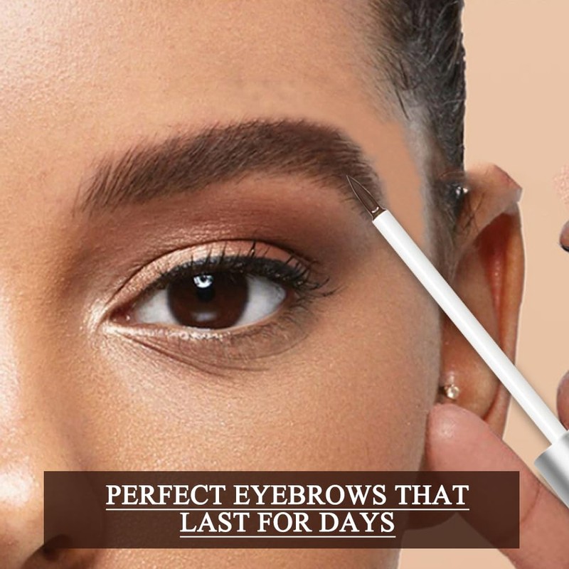 Waterproof Eyebrow Gel for Long-Lasting, Semi-Permanent Liquid Tinted Eyebrow Gel