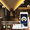 Smart 5-in-1 WiFi LED Controller RGBWW, Intelligent Wireless Controller for