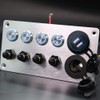 IZTOSS 4 Gang Aluminum Push Button Switch Panel with 5V/4.8