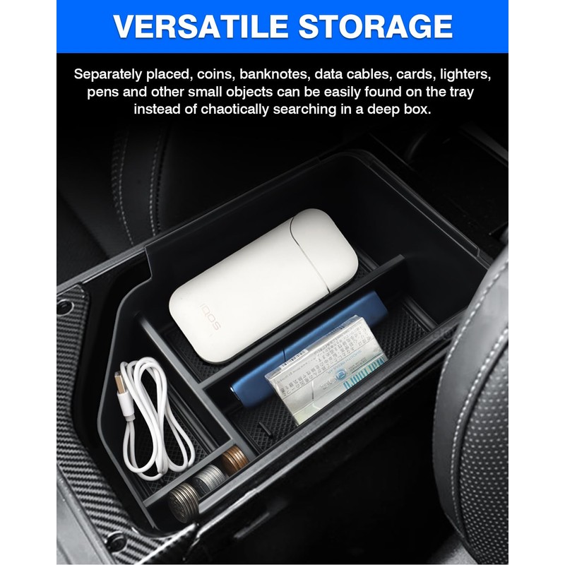 Autorder Center Console Organizer for 2022 2023 2024 2025 Kia
