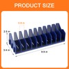 HGSKEO 10-Slot Heavy-Duty Plastic Tool Pliers Organizer Rack, 2-Pack with