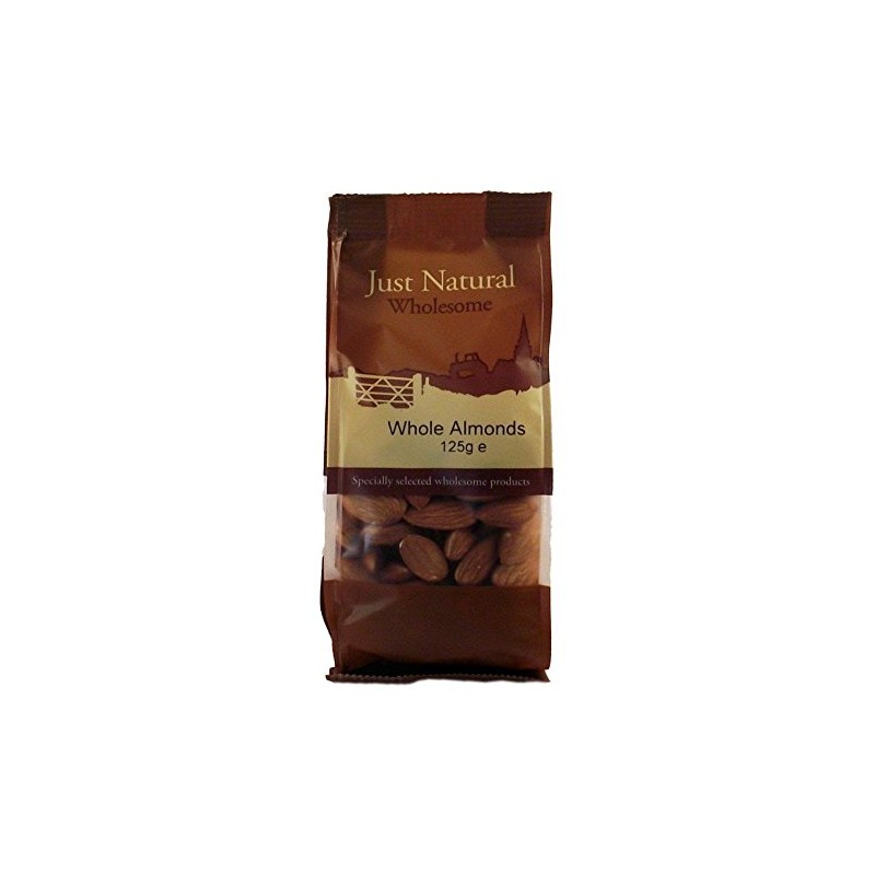 Just Natural Wholesome Whole Almonds 125 g x 1