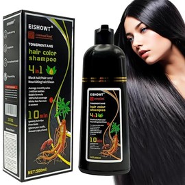 Kit De Shampoo Tinte Esencia De Hierbas Cubre Canas 4in1