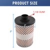 DICMIC 1Pc 496-5 Fuel Tank Filter Element Replacement for Gasoline