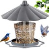 Wild Bird Feeder Foldable Panorama Gazebo Bird Feeder Portable Outdoor