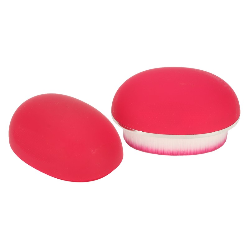 Flat Top Makeup Brush Goose Egg Shaped Clean Pores Face