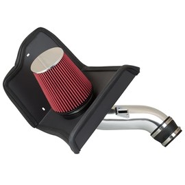Cold Air Intake Airflow Induction System with Heat Shield Kit + Filter Combo Red Compatible For 12-20 Tundra/Sequoia 5.7L V8