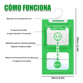 Blosas Para Absorber La Humedad Eliminador Olores Antimoho