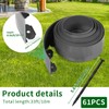 Landscape Edging 4in Garden Edging Borders No Dig 33ft