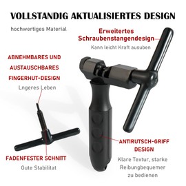 Powerruif Chain Riveter Bicycle, for 6-10 Speed Bicycle Chain Tool, Bicycle Chain Tool Set, Bicycle Chain Rivet Tool for Road Bike, Mountain Bike Bicycle Chain Repair Set