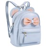 Hifot Backpack for Girls, Cute Bow Tie Backpacks, Mini Lightweight